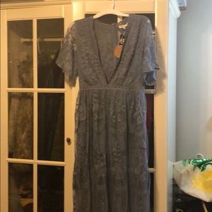 NEVER WORN Honey Punch size L lace dress/ romper